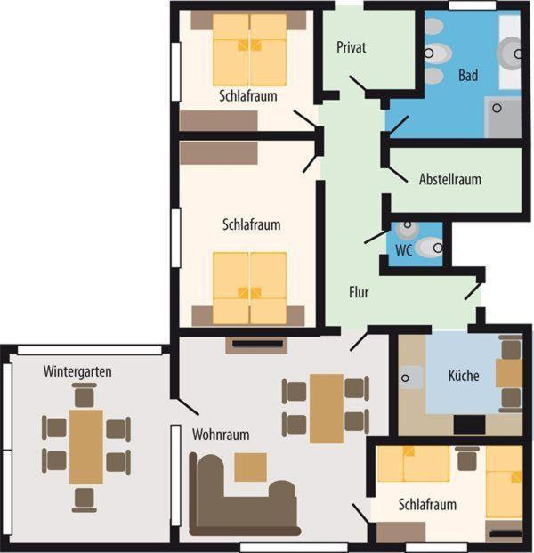 Haus Lily Nr.02 Bis Zu 6 Personen Davon Max. 2 Kinder Büsum Εξωτερικό φωτογραφία